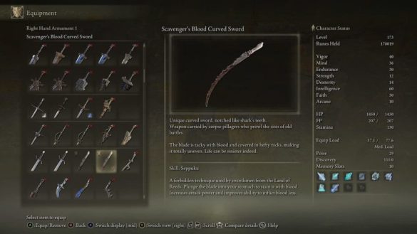 Scavenger's Curved Sword In Elden Ring (Location & Best Builds ...