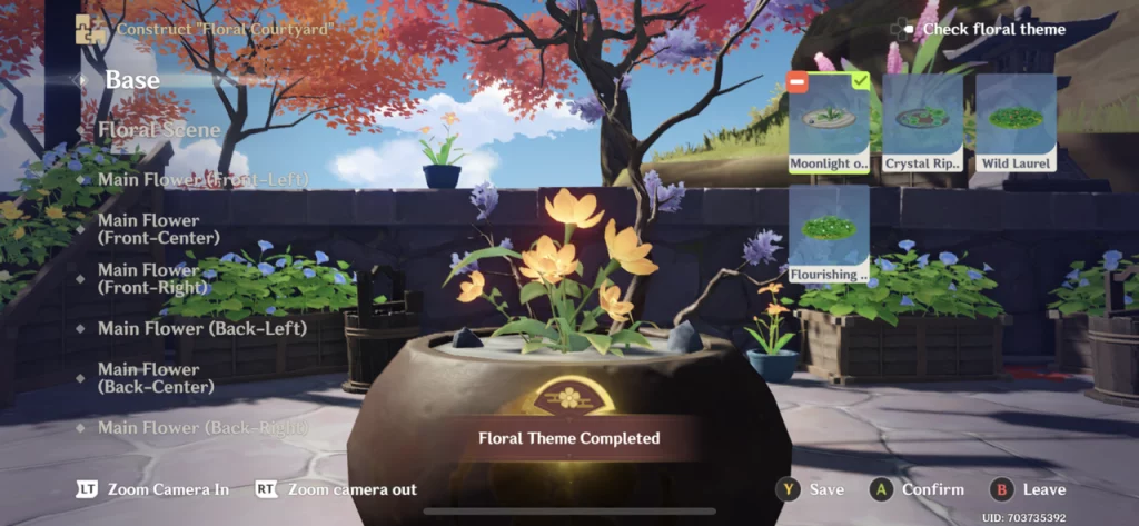 Floral Courtyard Event in Genshin Impact